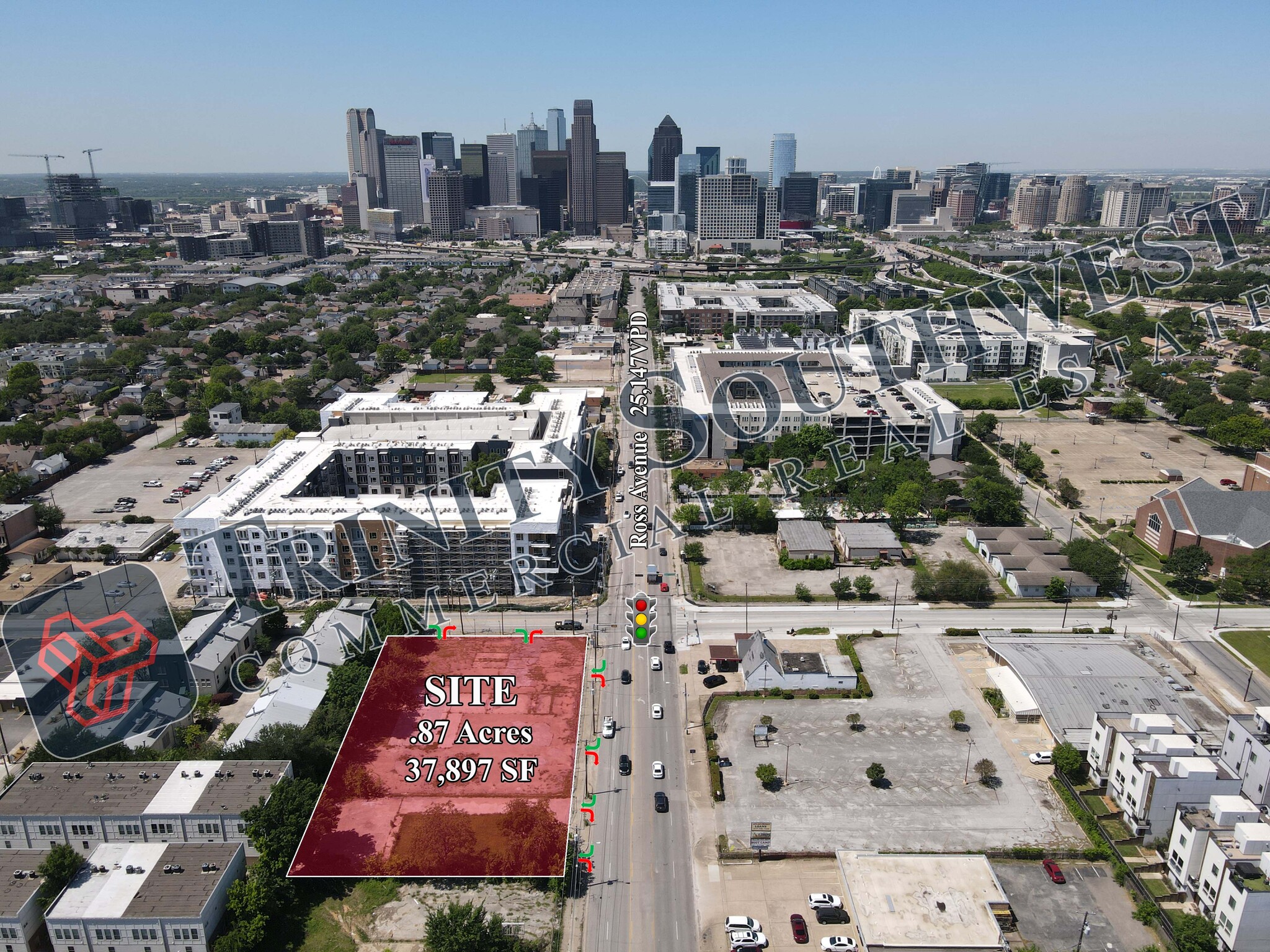 3808-3814 Ross Ave, Dallas, TX à louer Photo principale- Image 1 de 5