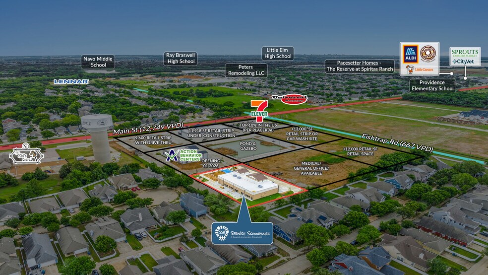 1625 Main St, Providence Village, TX à vendre - Photo du bâtiment - Image 3 de 5