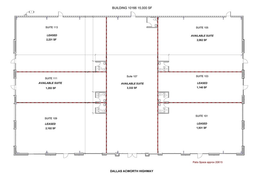 10172 Dallas Acworth Hwy, Dallas, GA à louer - Photo du bâtiment - Image 2 de 8
