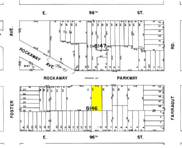 1314 Rockaway Pkwy, Brooklyn, NY à louer - Plan cadastral - Image 2 de 24