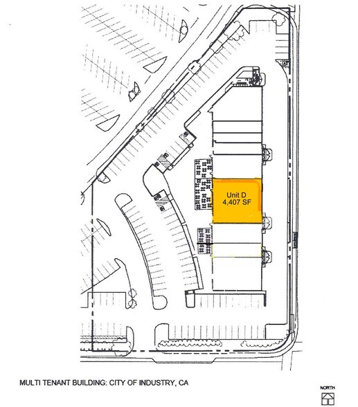 17501 Colima Rd, City Of Industry, CA à louer - Plan de site - Image 2 de 6