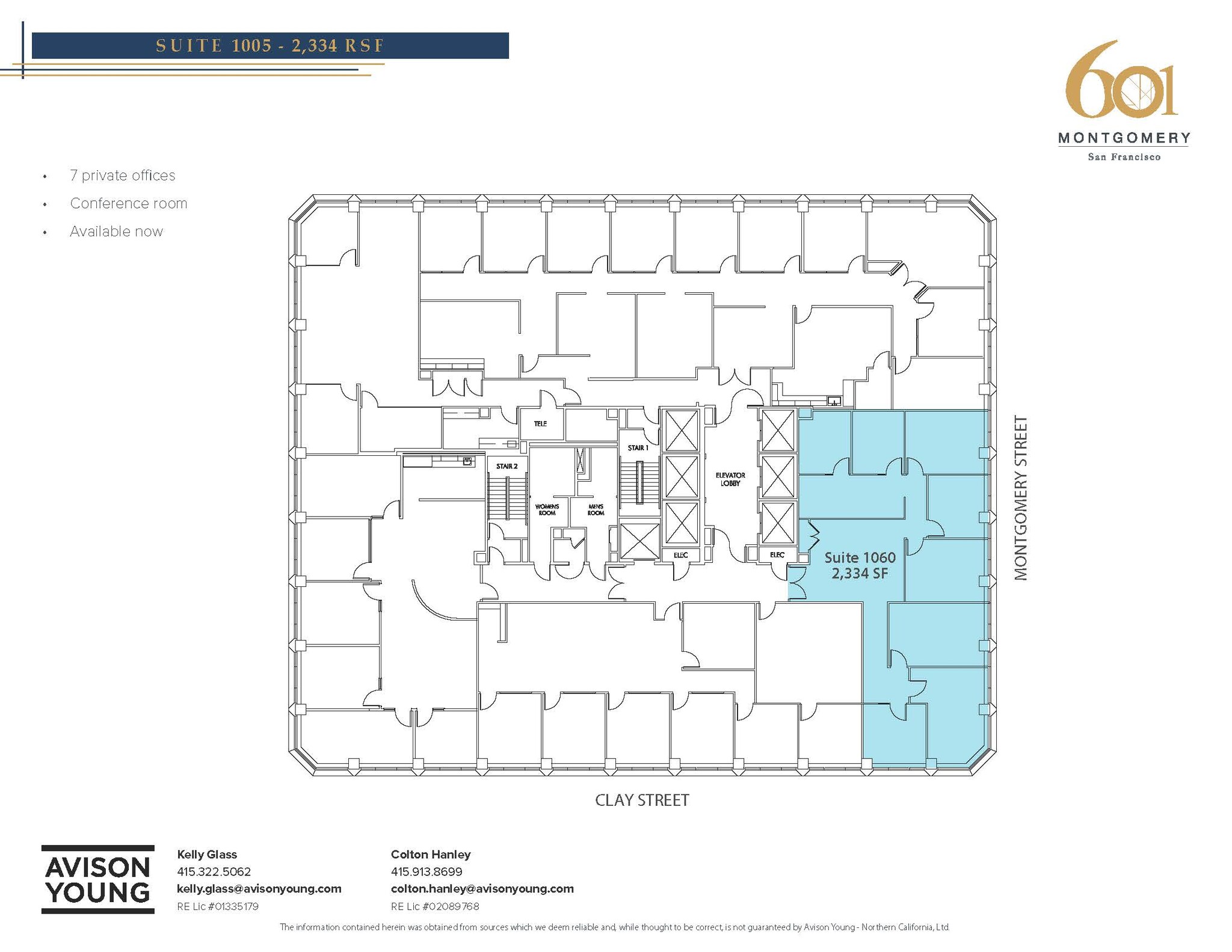 601 Montgomery St, San Francisco, CA for lease Floor Plan- Image 1 of 1