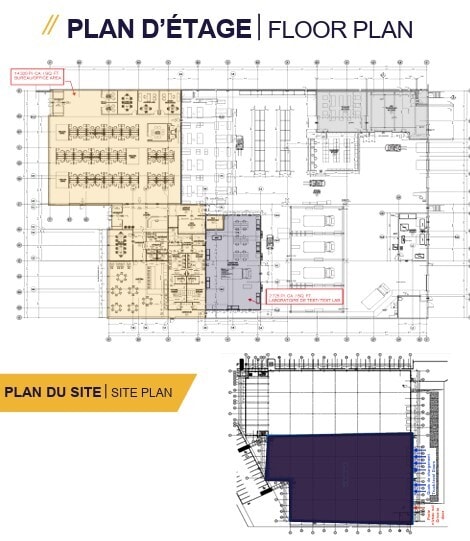970-980 Pl Paul-Kane, Laval, QC for lease Floor Plan- Image 1 of 1
