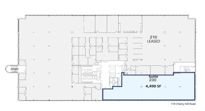 119 Cherry Hill Rd, Parsippany, NJ for lease Floor Plan- Image 1 of 1