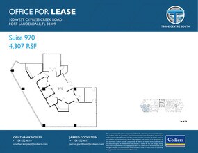 100 W Cypress Creek Rd, Fort Lauderdale, FL for lease Floor Plan- Image 1 of 1