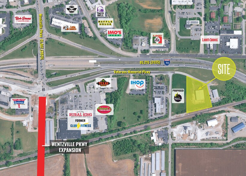 15078 Veterans Memorial Pky, Wentzville, MO for lease - Building Photo - Image 2 of 3