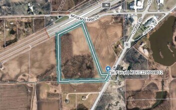 0 Lt2 Loomis Rd, Muskego, WI - Aérien Vue de la carte