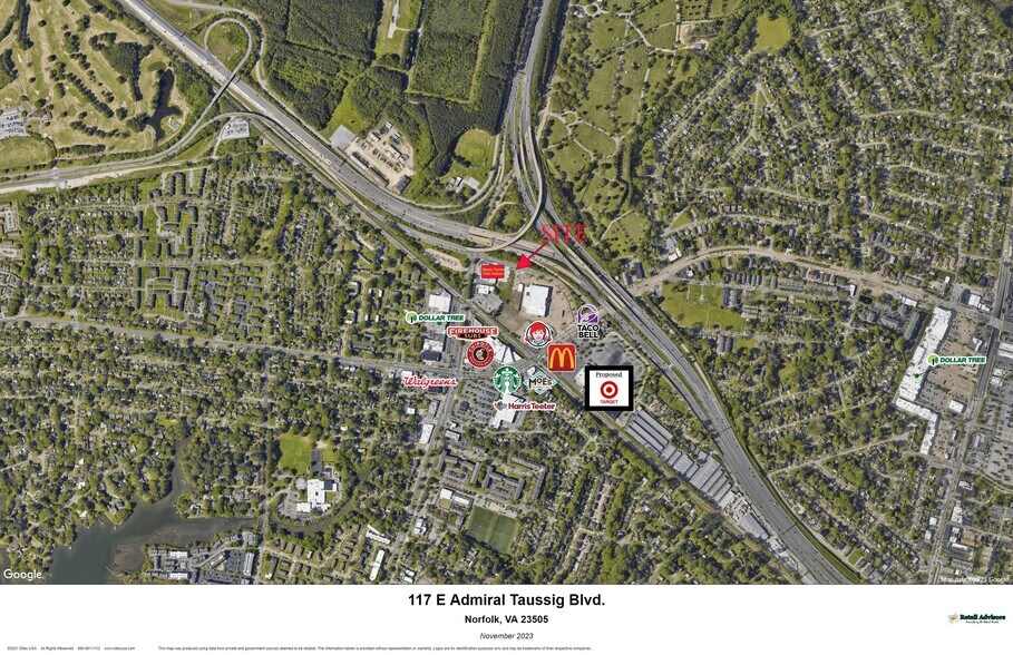 117 E Admiral Taussig Boulevard, Norfolk, VA à vendre - Photo du bâtiment - Image 1 de 1