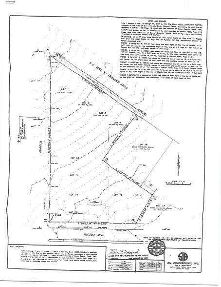 602/622 Roland Ave, San Antonio, TX à vendre - Plan de site - Image 2 de 11