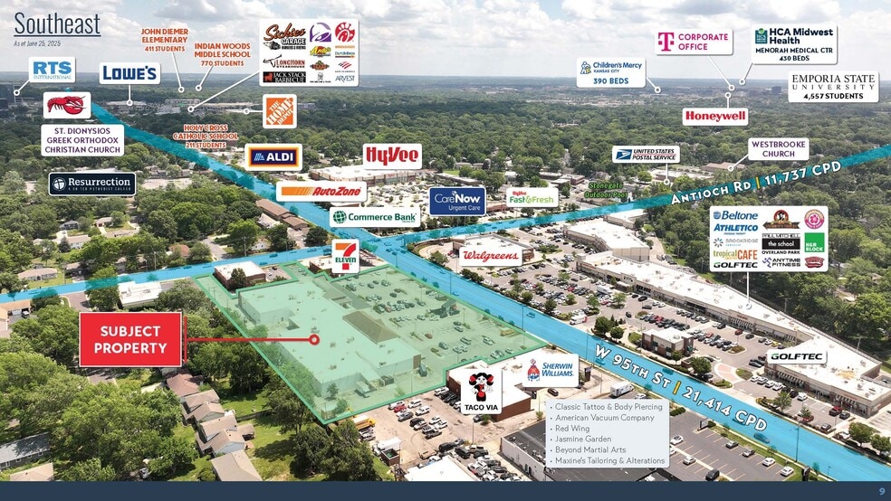 8800-8858 W 95th St, Overland Park, KS for sale - Building Photo - Image 1 of 9