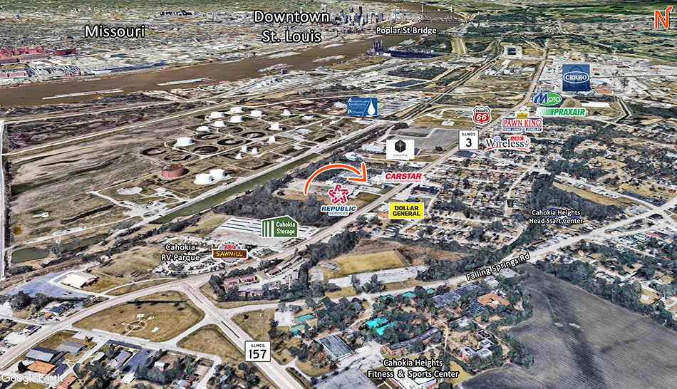 3942 Mississippi Ave, Cahokia Heights, IL for sale - Building Photo - Image 2 of 6