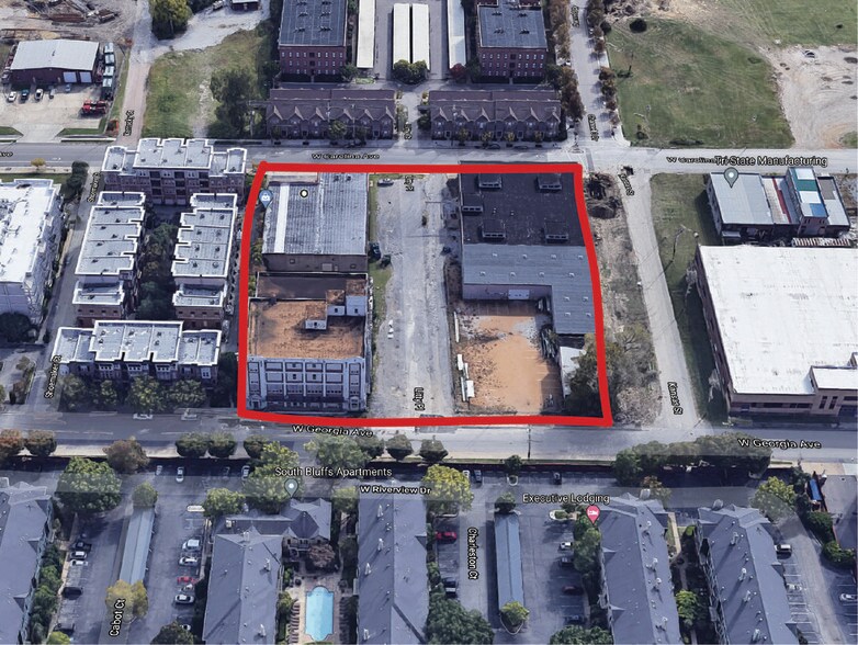 South Downtown Memphis Development Site portefeuille de 3 propriétés à vendre sur LoopNet.ca - Photo du bâtiment - Image 2 de 9