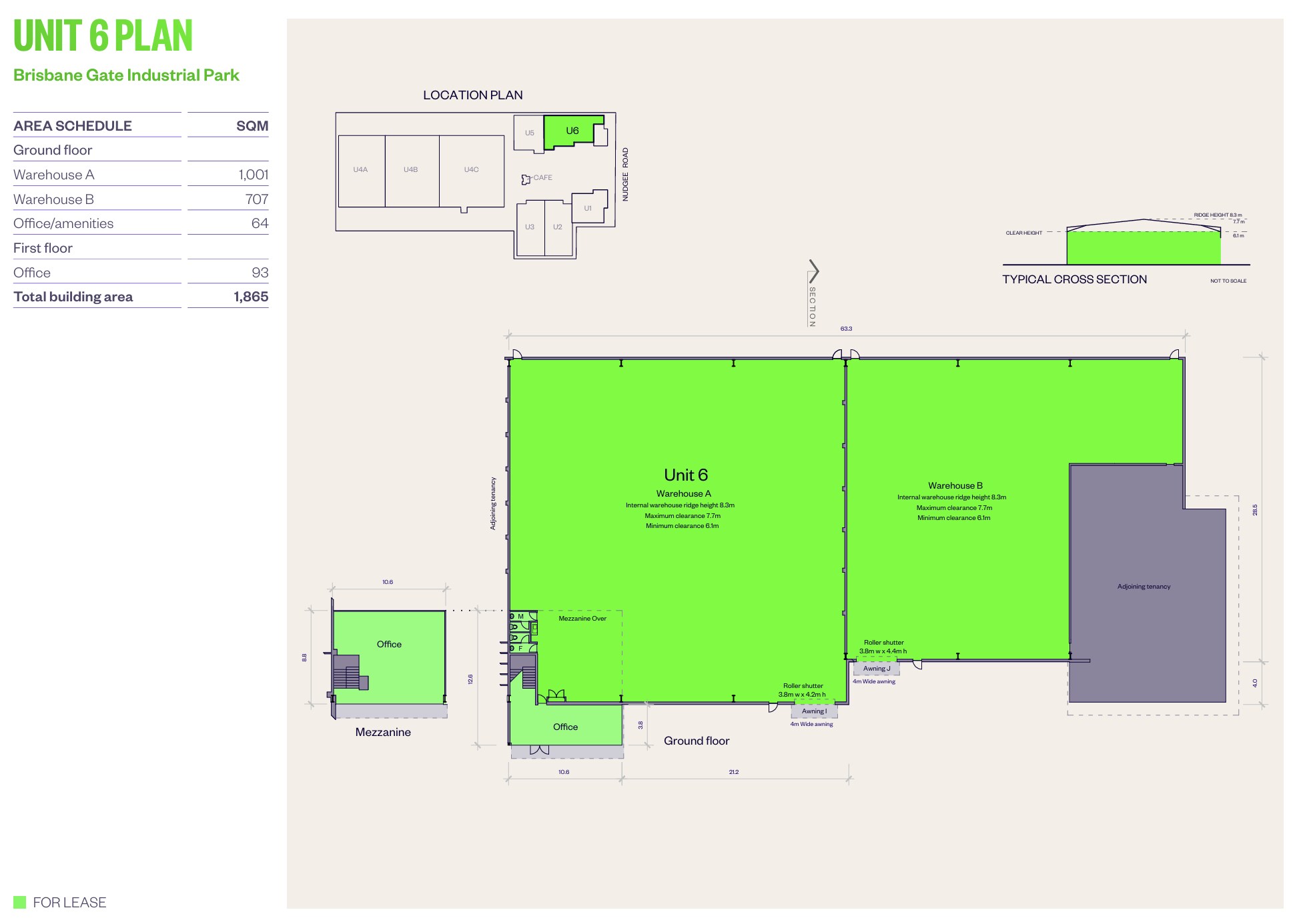 370 Nudgee Rd, Brisbane for lease Floor Plan- Image 1 of 3