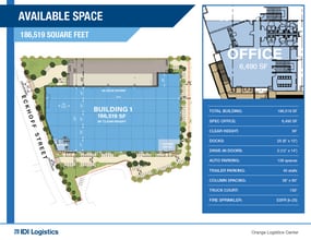 759 N Eckhoff St, Orange, CA à louer Plan de site- Image 2 de 3