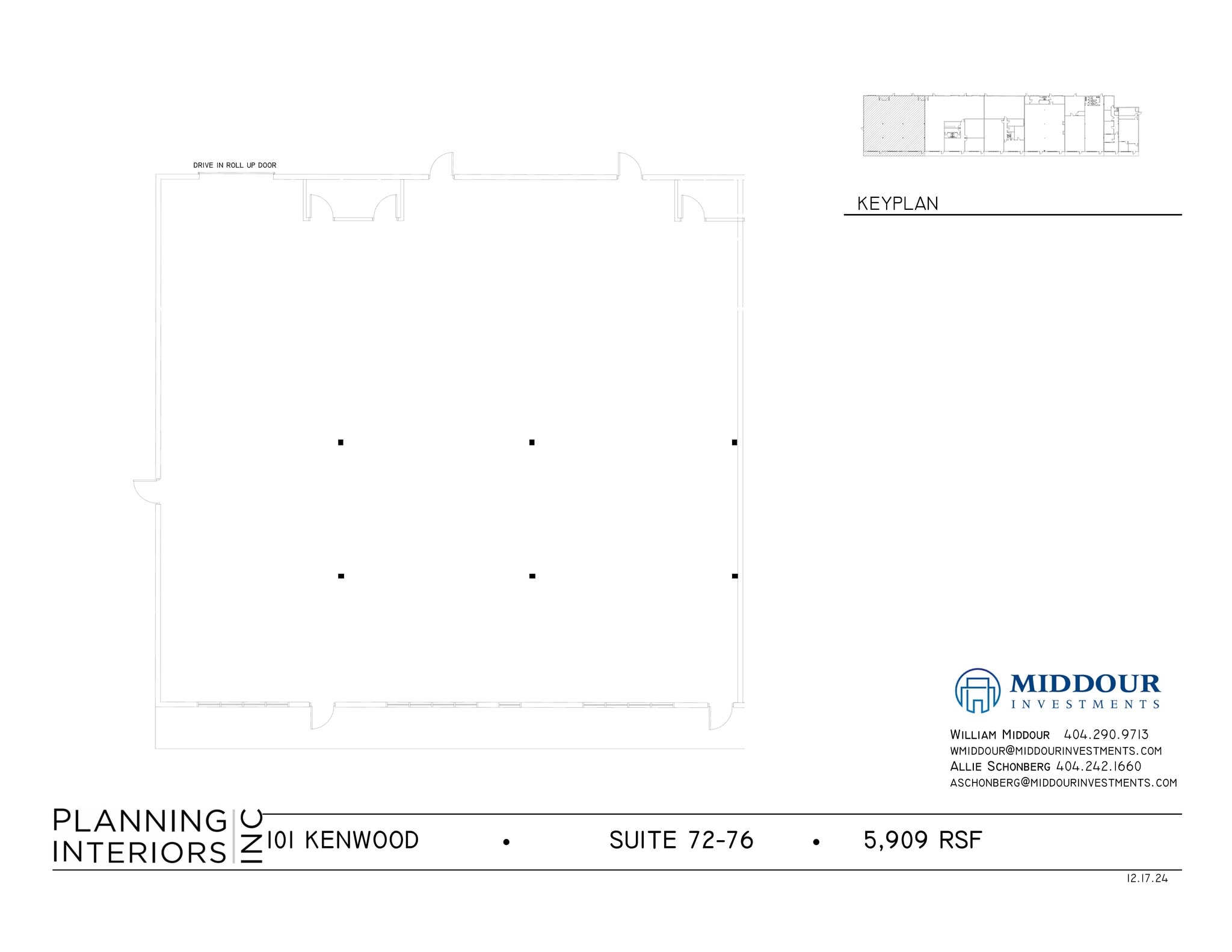 101 Kenwood Rd, Fayetteville, GA for lease Site Plan- Image 1 of 5