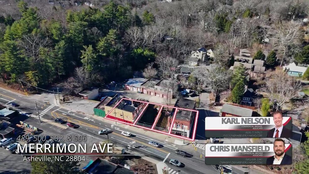 502-506 Merrimon Ave., Asheville, NC à vendre - Vidéo sur l’inscription commerciale - Image 2 de 8