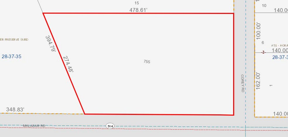 Malabar Rd, Malabar, FL à vendre - Photo du bâtiment - Image 2 de 3