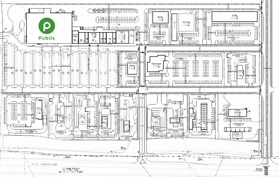 4615 Nicholasville Rd, Nicholasville, KY à louer - Plan de site - Image 3 de 3