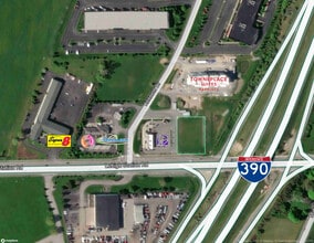 1012 Lehigh Station Rd, Henrietta, NY - Aerial  map view - Image1