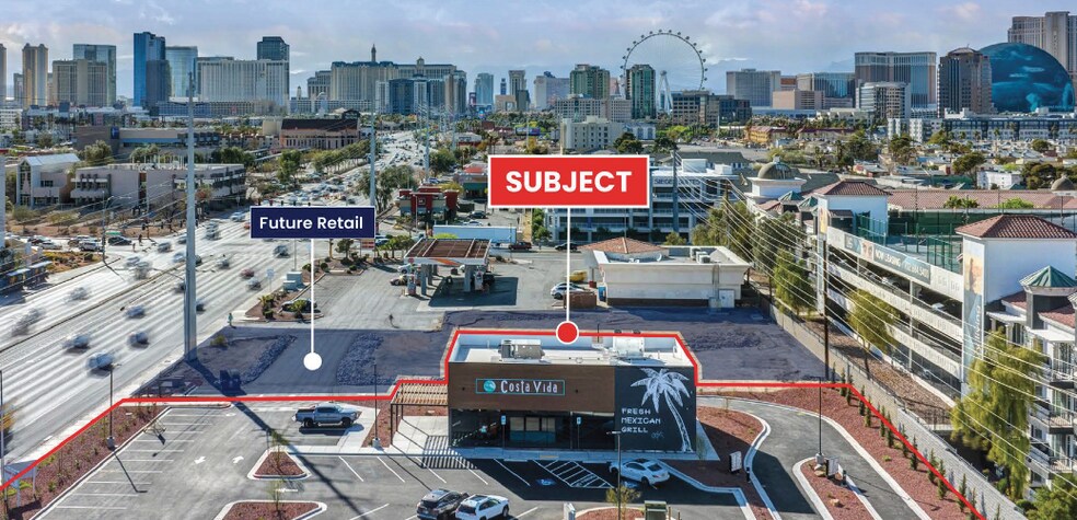 808 E Flamingo Rd, Las Vegas, NV à vendre - Photo du bâtiment - Image 3 de 9