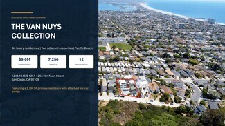 Plus de détails pour 1243-1245 Van Nuys St, San Diego, CA - Multi-résidentiel à vendre