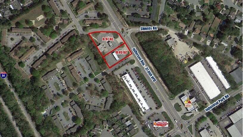 13193-13195 Jefferson Ave, Newport News, VA à vendre Photo principale- Image 1 de 2