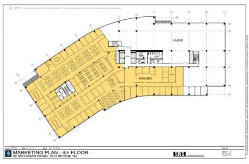 90 Matawan Rd, Matawan, NJ à louer Plan d’étage- Image 1 de 1