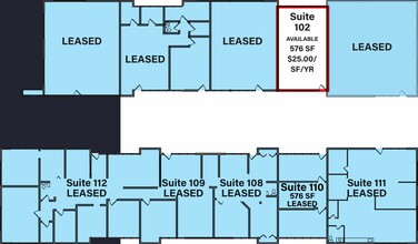 1-51 W Elliot Rd, Tempe, AZ for lease Floor Plan- Image 1 of 1