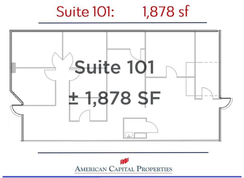 6196 Lake Gray Blvd, Jacksonville, FL à louer - Plan d’étage - Image 2 de 7
