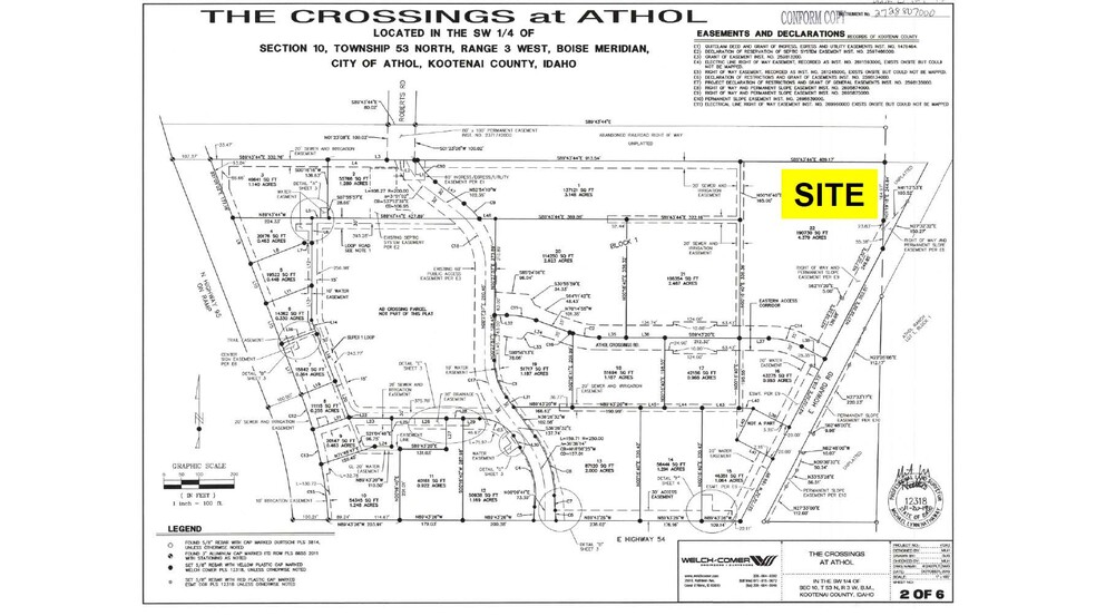 Hwy 95 & Hwy 54, Athol, ID for sale - Building Photo - Image 2 of 2