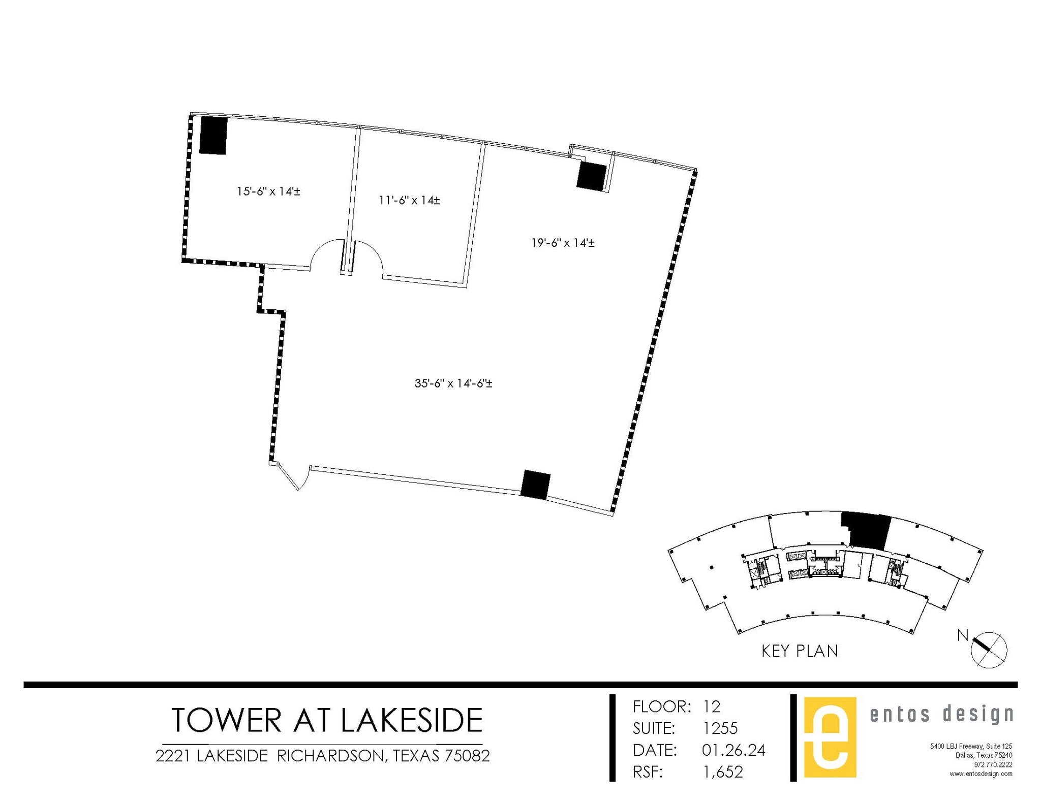 2221 Lakeside Blvd, Richardson, TX for lease Floor Plan- Image 1 of 1