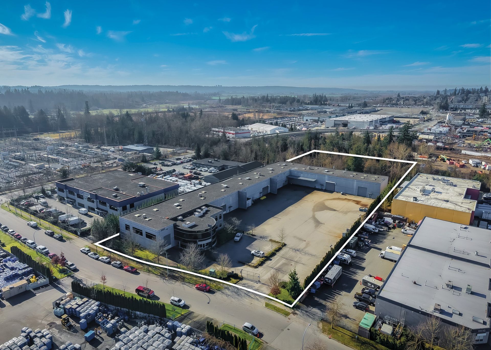 5465 Production Blvd, Surrey, BC for lease Aerial- Image 1 of 39
