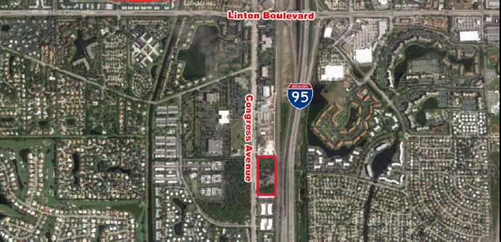 I-95 & Congress Ave, Delray Beach, FL for sale - Primary Photo - Image 1 of 3