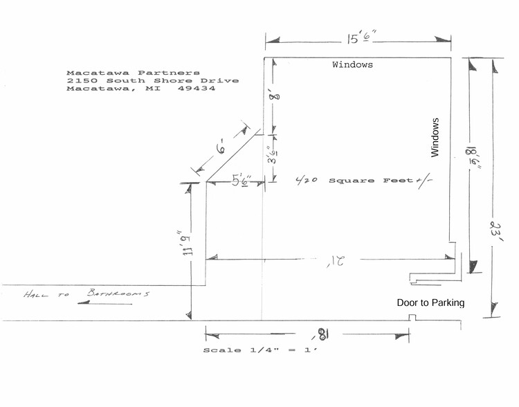 2150 S. Sh. Dr., Holland, MI for sale - Floor Plan - Image 1 of 1