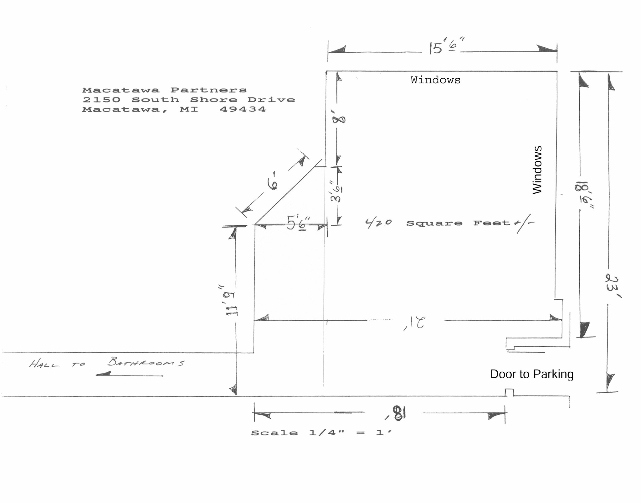 2150 S. Sh. Dr., Holland, MI for sale Floor Plan- Image 1 of 1