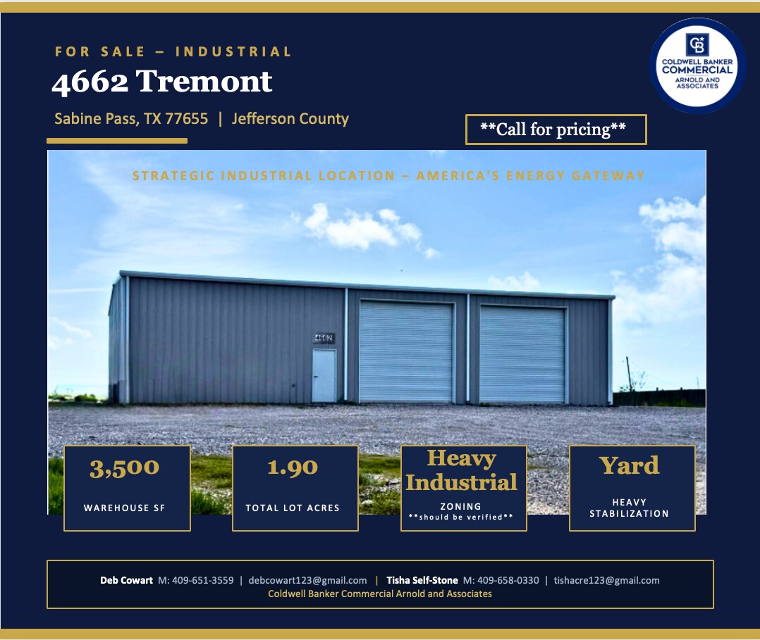 4662 Tremont St, Sabine Pass, TX for sale Primary Photo- Image 1 of 6