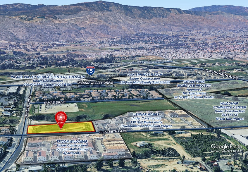 NWC Prielipp Road & Elizabeth Lane, Wildomar, CA for sale - Construction Photo - Image 3 of 6