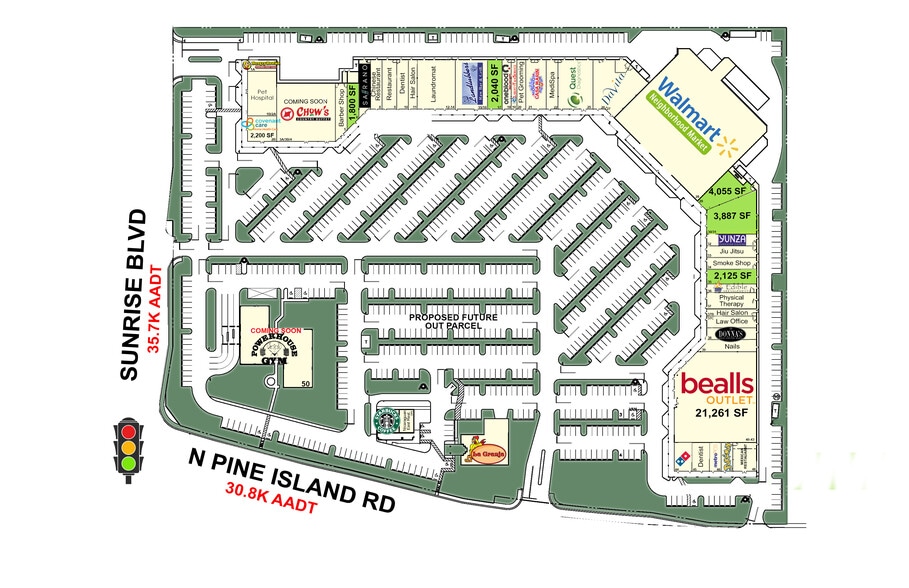 1801-1951 N Pine Island Rd, Plantation, FL for lease - Building Photo - Image 2 of 22