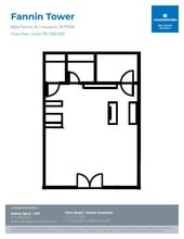 6624 Fannin St, Houston, TX for lease Floor Plan- Image 1 of 1