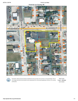 Plus de détails pour 402 W Johnson St, Fond Du Lac, WI - Terrain à vendre