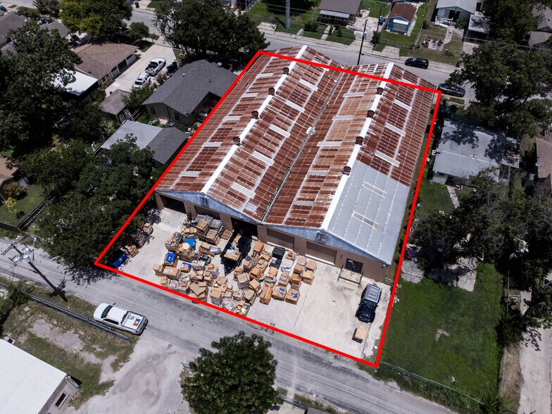 1124 Delgado St, San Antonio, TX à vendre - Aérien - Image 1 de 11