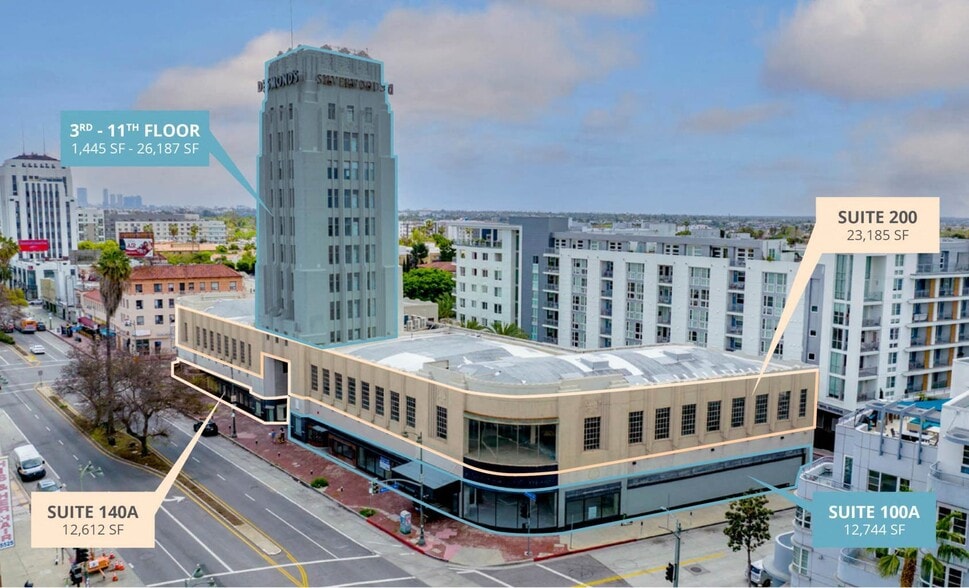 5500-5528 Wilshire Blvd, Los Angeles, CA for lease - Building Photo - Image 3 of 36