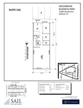13000 Murphy Rd, Stafford, TX à louer Plan d’étage- Image 1 de 1
