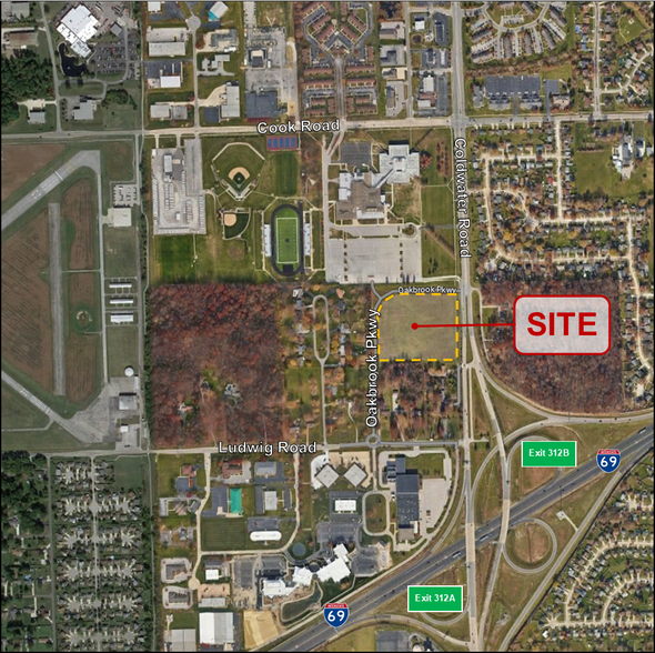 6901 Coldwater rd, Fort Wayne, IN à vendre - Photo du bâtiment - Image 2 de 4