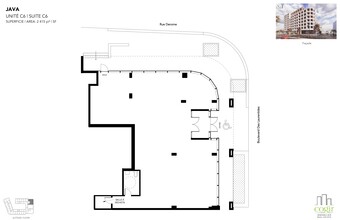 48-64 Boul des Laurentides, Laval, QC à louer Plan de site- Image 1 de 1