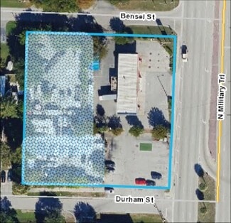 Plus de détails pour 1155 Military Trl, West Palm Beach, FL - Terrain à louer