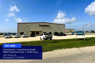 Plus de détails pour 385 Shale Rd, Pleasanton, TX - Industriel à vendre