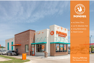 POPEYES W/ DR-THRU | 20 YR ABSOLUTE NET LEASE - NNN Property