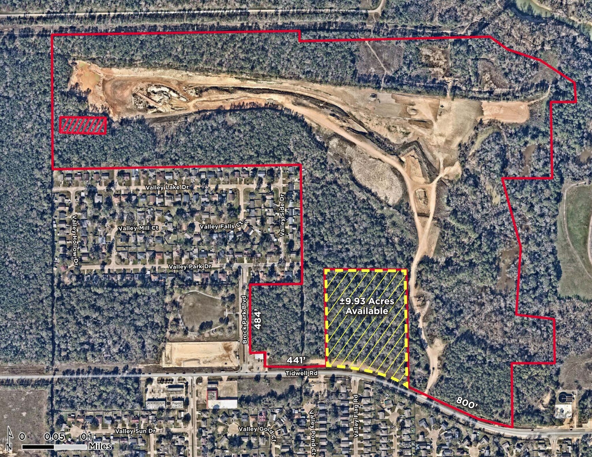 E Tidwell Rd, Houston, TX à vendre Plan de site- Image 1 de 2