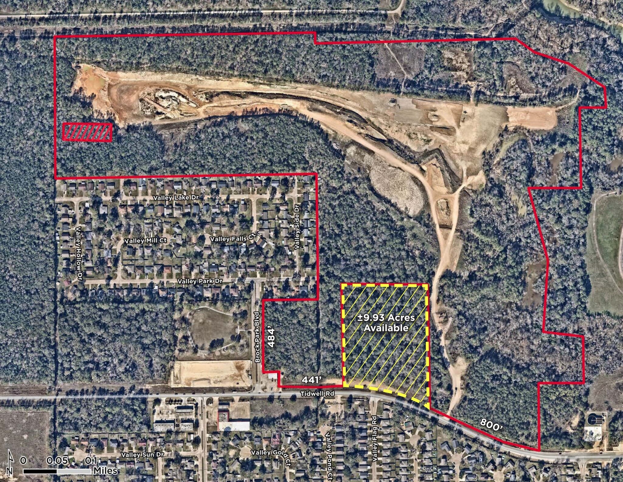 E Tidwell Rd, Houston, TX for sale Site Plan- Image 1 of 2